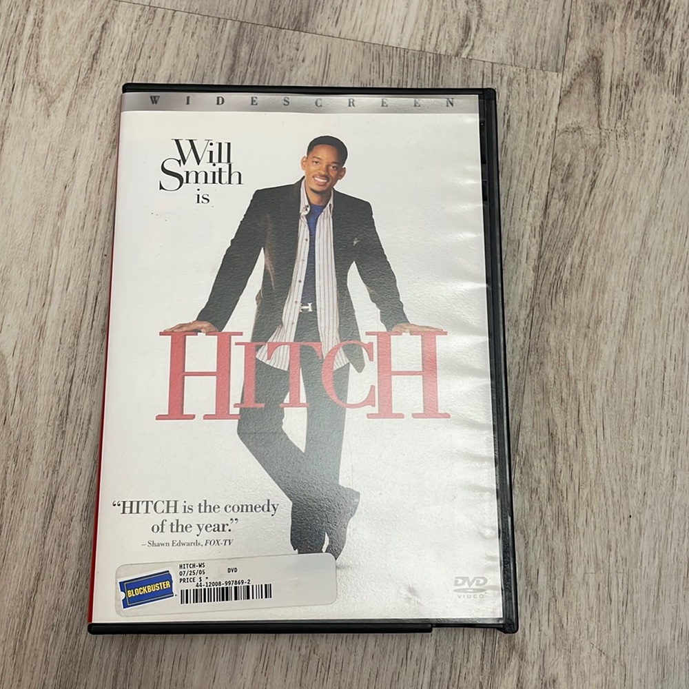 Hitch Movie DVD PG-13 Comedy Romance 1h 58m Will Smith Eva Mendes Kevin James